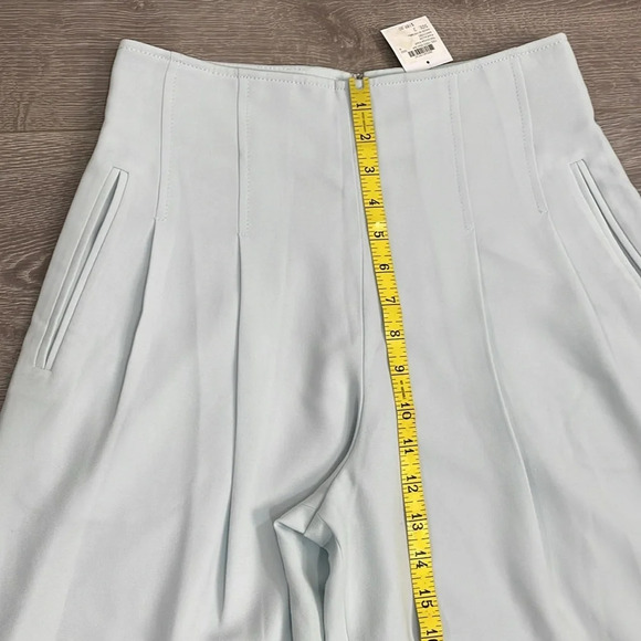 NWT Club Monaco Theodasia Wide Leg Pant Mint 2 - Picture 9 of 16